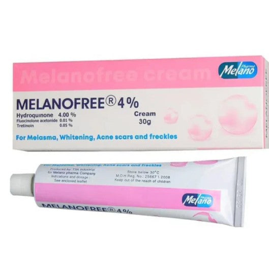 Melanofree 4% Cream 30g - Dark Spot Corrector - Reduce Hyperpigmentation